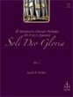 Soli Deo Gloria, Set 1 Organ sheet music cover